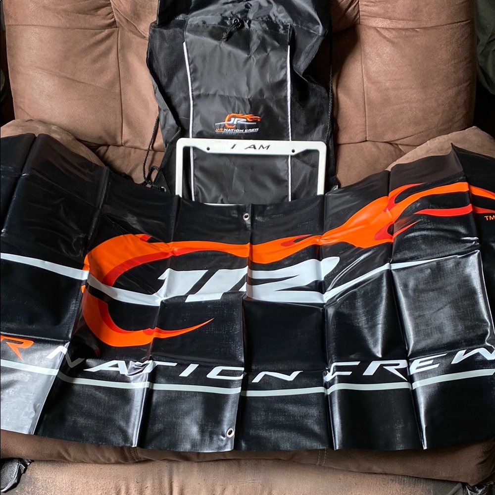 Jr Nation Crew Banner and Bag
